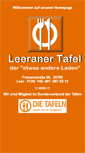 Mobile Screenshot of leeraner-tafel.de